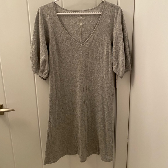 Velvet T-Shirt Dress - Picture 1 of 4